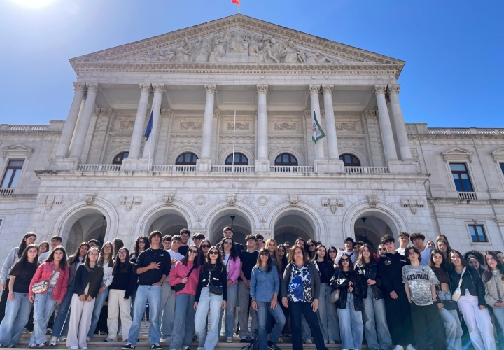 Visita à Assembleia da República